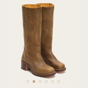 FRYE womens campus leather boots
